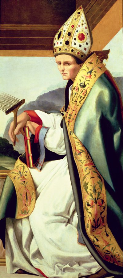 Saint Blaise, 1519-21 by Pedro Fernandez de Cordoba